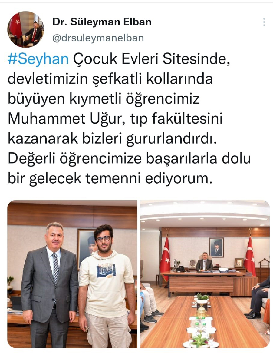 Devlet korumasında büyüyen Muhammet'ten gururlandıran başarı - Resim : 2