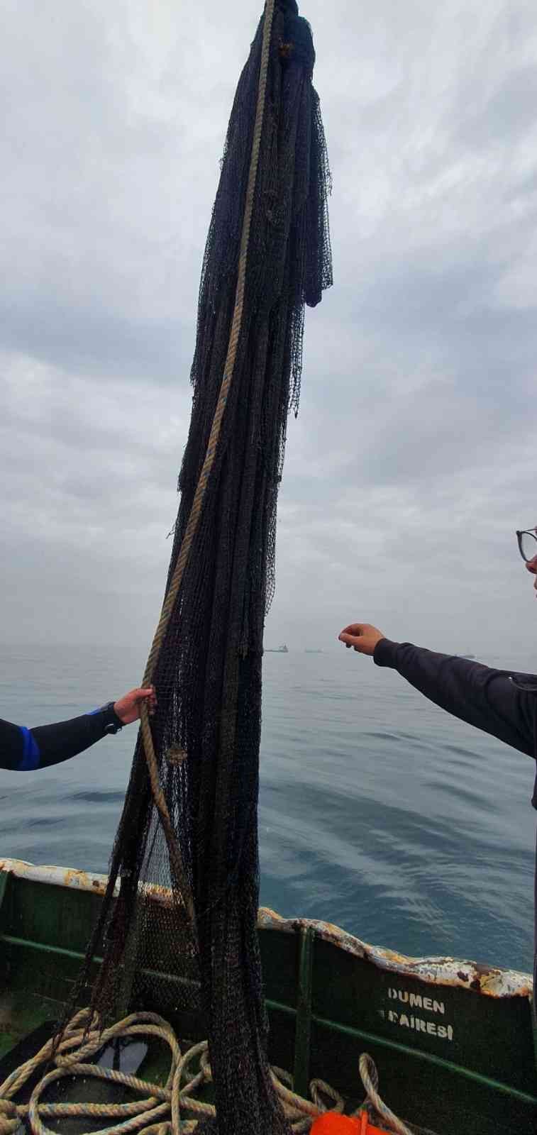 Marmara Denizi’nin kıyıları hayalet ağlardan temizleniyor - Resim : 4