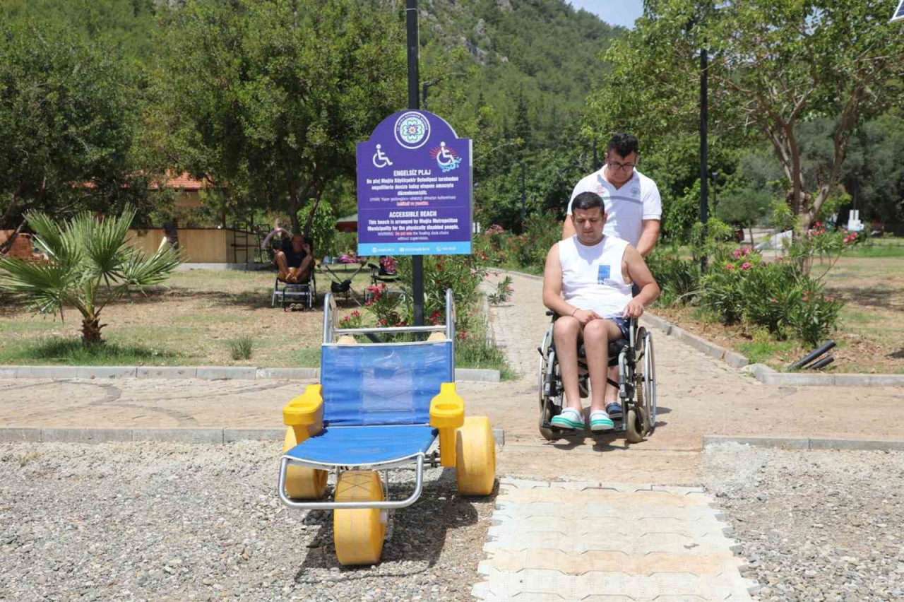 Muğla'nın engelsiz plajlarında deniz keyfi - Resim : 2